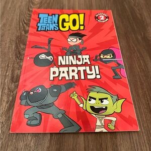 Teen Titans Go! Ninja Party Book for Kids Level 2 Teader